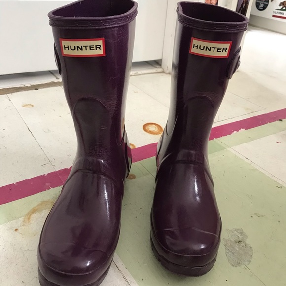 hunter mid calf rain boots